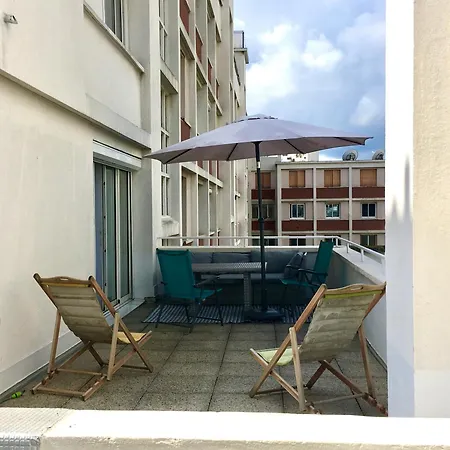 Apartmán Charming With Terrasse - 1bp2p - Eiffel Tour *