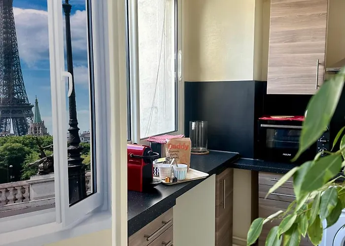 Charming With Terrasse - 1bp2p - Eiffel Tour Apartmán Paříž